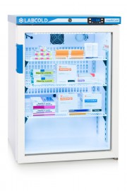 RLDG0519 150lt Under Counter Glass Door Pharmacy Fridge with IntelliCold®Touch screen Controller