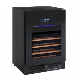 VT-46PRO   Dual Zone Wine Chiller with Blue LED Lighting